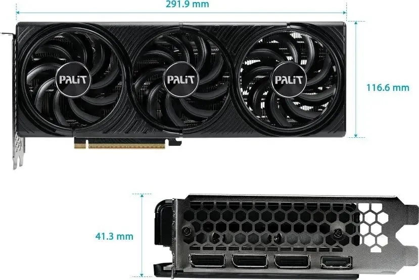 картинка Видеокарта 12Gb GDDR7 GeForce RTX 5070 PA-RTX5070 Palit INFINITY 3 12GB 192bit 2325/ 28000 HDMIx1 DPx3 HDCP Ret (NE75070019K9-GB2050S) от магазина КомпьютерЦентр