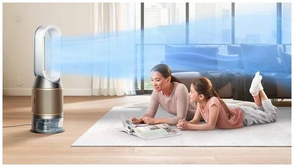 картинка Мойка воздуха Dyson Purifier humidify+cool formaldehyde (PH04) white/ gold от магазина КомпьютерЦентр