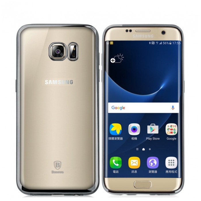 картинка Чехол Baseus Edge Shining Case Black for Galaxy S7 (ARSAS7EDGE-DW01) от магазина КомпьютерЦентр