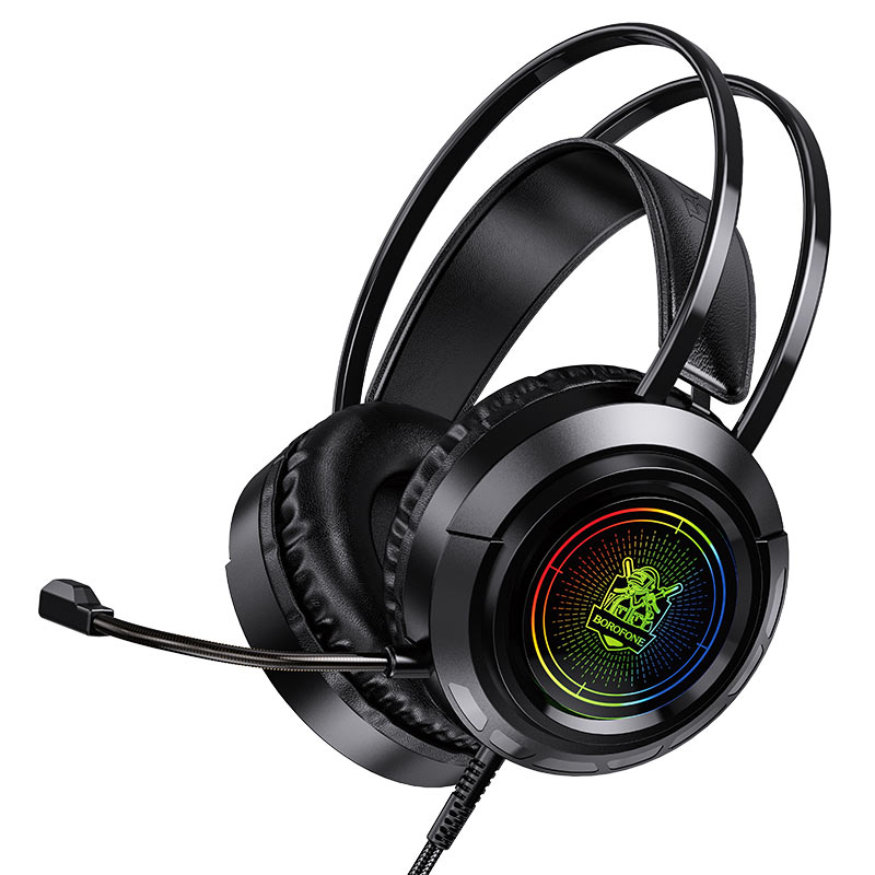 картинка Гарнитура Borofone Surpass Gaming headphones BO103 Black от магазина КомпьютерЦентр