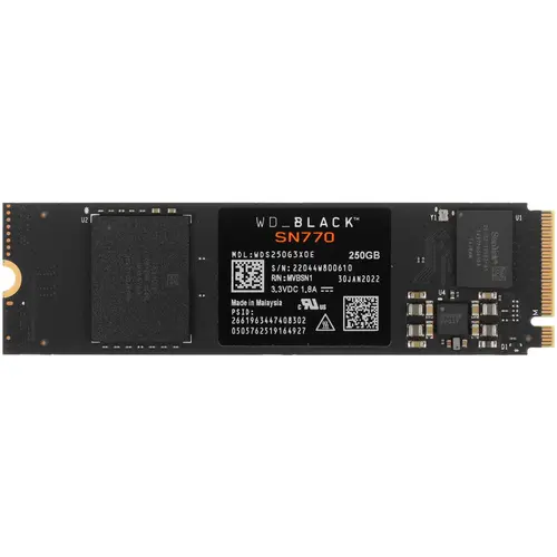 картинка SSD накопитель 250 Гб WesternDigital Black (WDS250G3X0E) от магазина КомпьютерЦентр