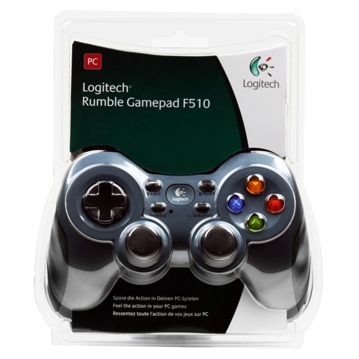 картинка Геймпад Logitech Rumble Gamepad F510 (940-000107) от магазина КомпьютерЦентр