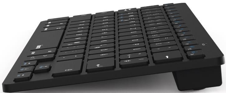 картинка Клавиатура Hama KEY4ALL Black BT Slim Multimedia for notebook (R1182582) от магазина КомпьютерЦентр
