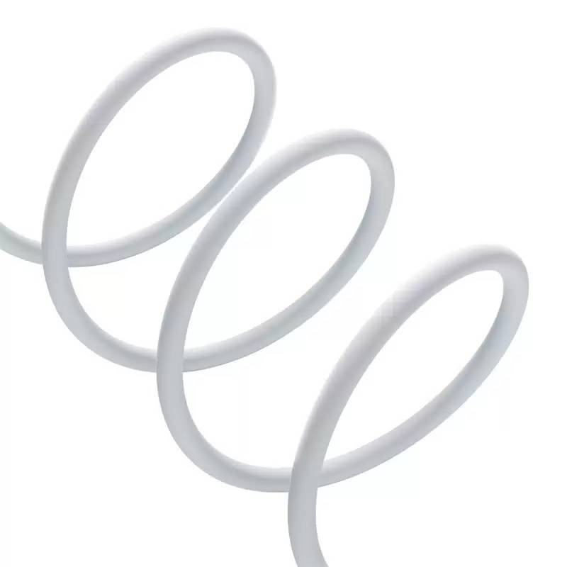картинка Кабель Baseus Pudding Series Fast Charging Cable USB to Type-C 100W 1.2m Stellar White от магазина КомпьютерЦентр