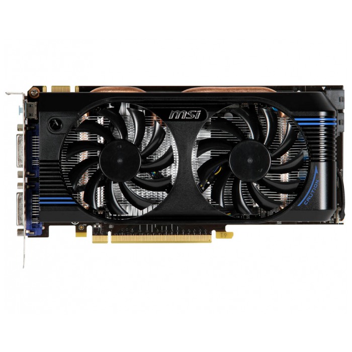 картинка Видеокарта MSI GeForce N560GTX-TI 1Gb 256bit DDR5 (N560GTX-Ti-M2D1GD5/OC) от магазина КомпьютерЦентр