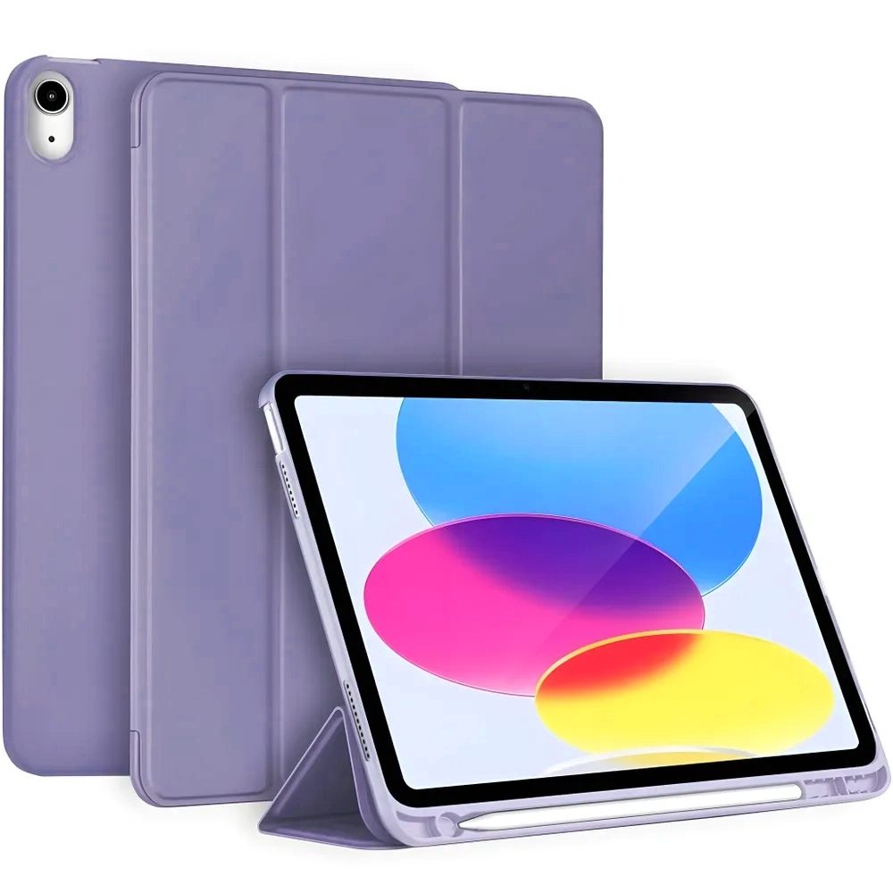 картинка Чехол Apple Smart Case Leather for iPad 10th 2022 with pencil Glycine от магазина КомпьютерЦентр