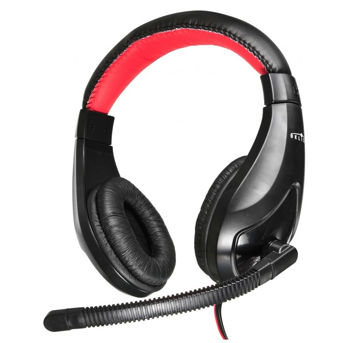 картинка Гарнитура Oklick HS-L100 Black/ Red (NO-530) от магазина КомпьютерЦентр