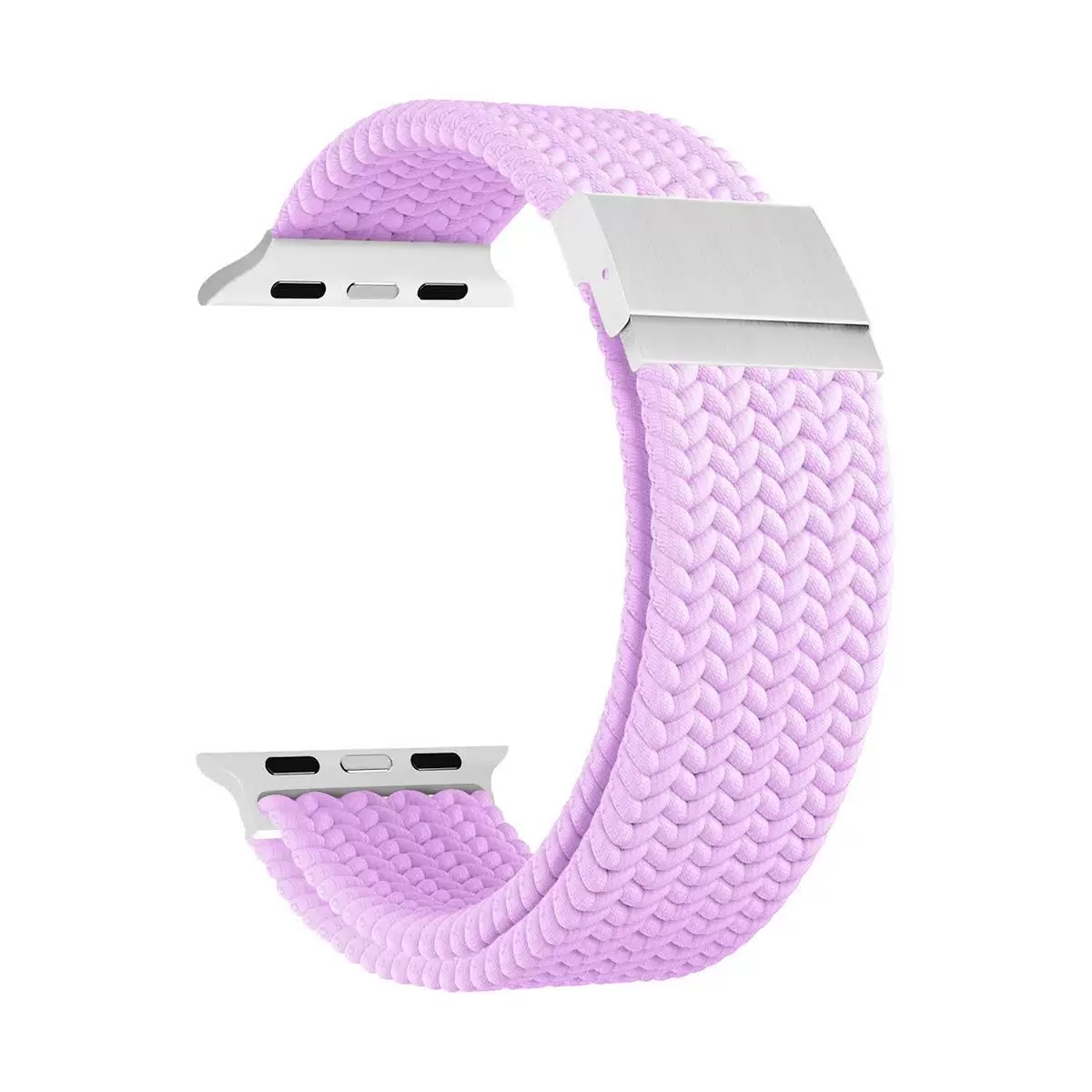 картинка Плетеный нейлоновый ремешок для Apple Watch 38/ 40/ 41 mm Series 1-9, SE LYAMBDA PLEIONE DSN-18-40-LVT Light purple от магазина КомпьютерЦентр
