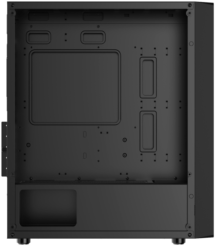 картинка Корпус Ocypus Gamma C50 без БП черный (Gamma-C50-BKG000XX-GL) от магазина КомпьютерЦентр