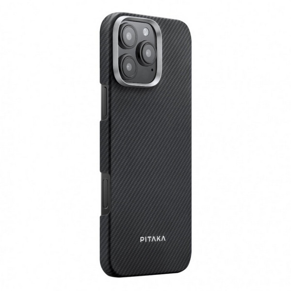 картинка Чехол PITAKA Ultra Slim Case для iPhone 16 Pro 6.3'', Black/ Grey от магазина КомпьютерЦентр