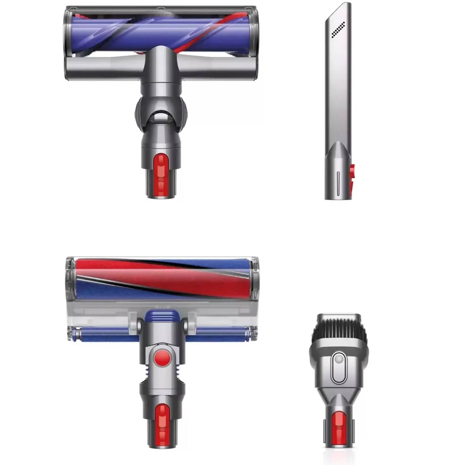 картинка Пылесос Dyson Cyclone V10 Total Clean SV27, никель/ чёрный (Nickel/ Black) от магазина КомпьютерЦентр