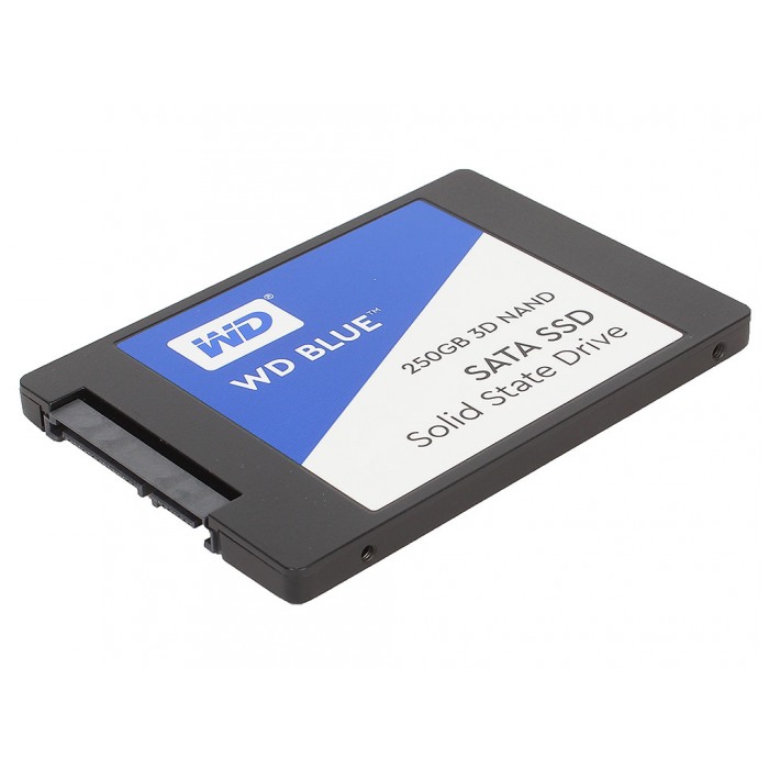 картинка SSD накопитель Western Digital 250Gb 2.5'' Blue SATAIII (WDS250G2B0A) от магазина КомпьютерЦентр