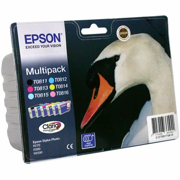 картинка Картридж Epson R270/ R290, RX590/ RX610/ RX690/ 1410 Bundle (С13T08174A/  C13T11174A10) от магазина КомпьютерЦентр