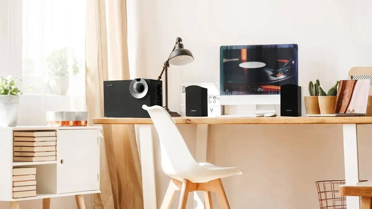 картинка Акустика 2.0 Edifier M206BT Black 34Вт BT от магазина КомпьютерЦентр