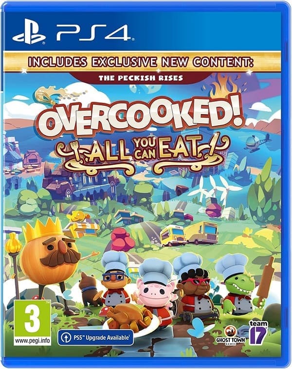 картинка Игра Overcooked All You Can Eat диск (PS4, русская версия) от магазина КомпьютерЦентр