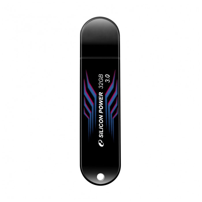 картинка Флешка USB SiliconPower 32Gb Blaze B10 USB 3.0 Black (SP032GBUF3B10V1B) от магазина КомпьютерЦентр