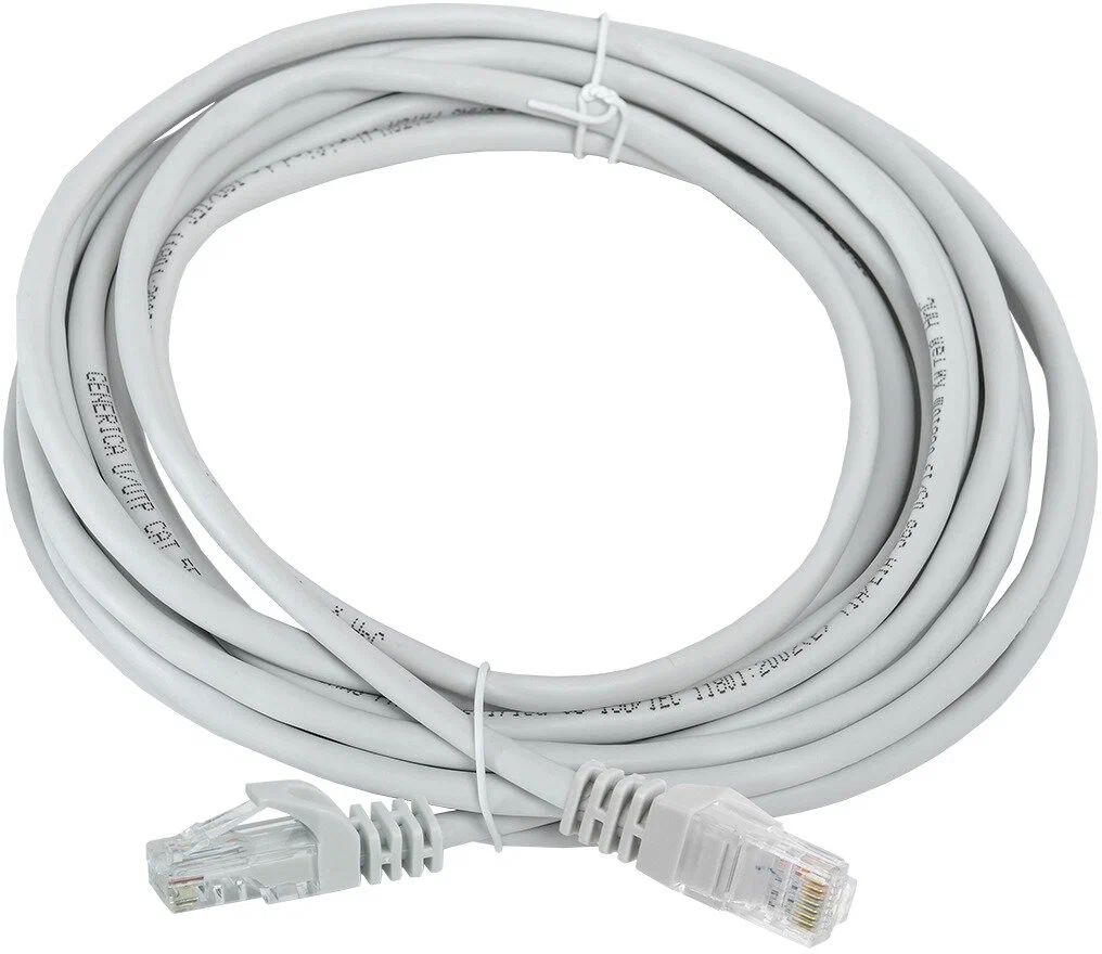картинка Патч-корд UTP ITK RJ-45 Cat.5e, 5м Gray (PC01-C5EU-5M-G) от магазина КомпьютерЦентр