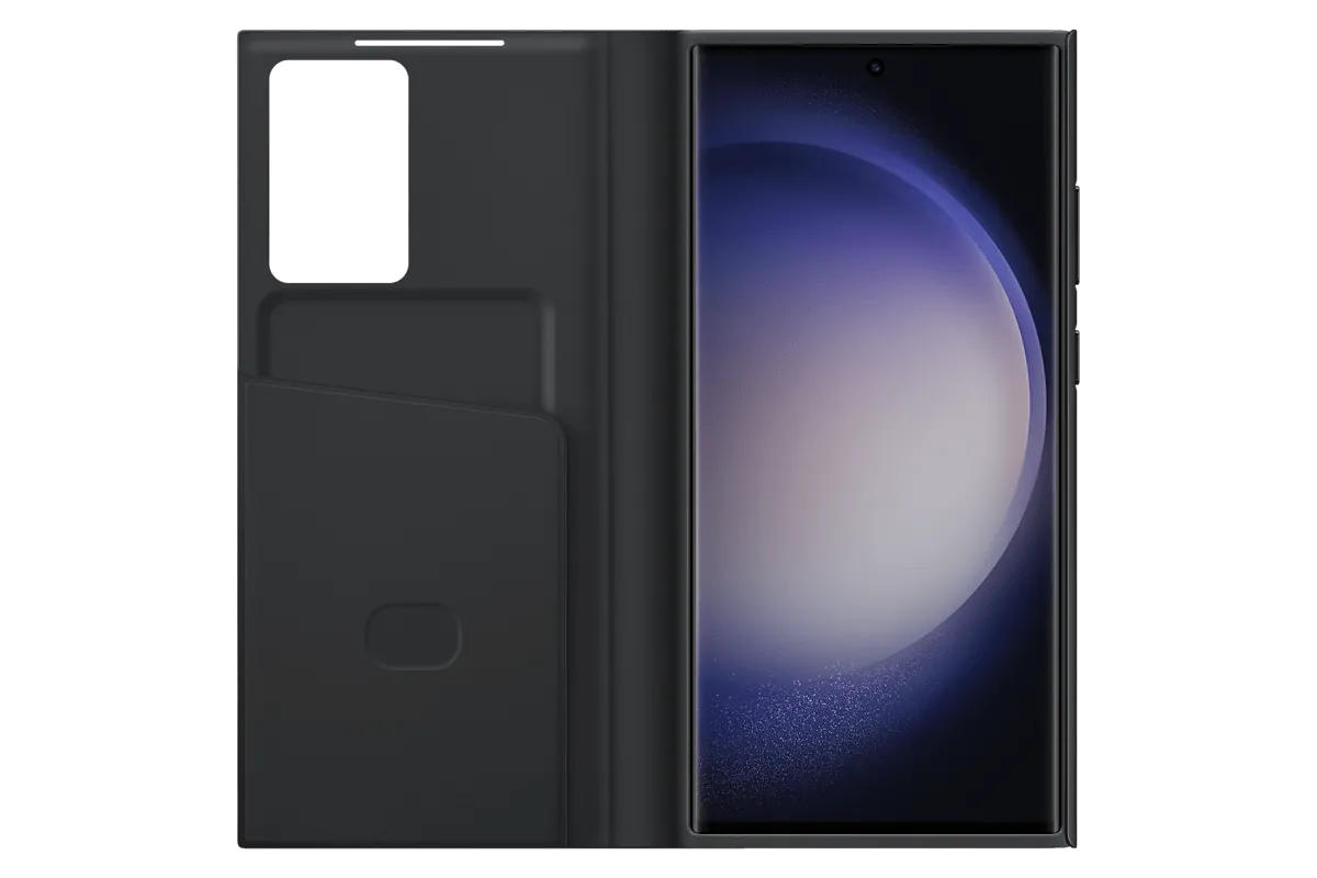картинка Чехол Samsung Smart View Wallet Case для Galaxy S23 Ultra Black (EF-ZS918CBEGRU) от магазина КомпьютерЦентр
