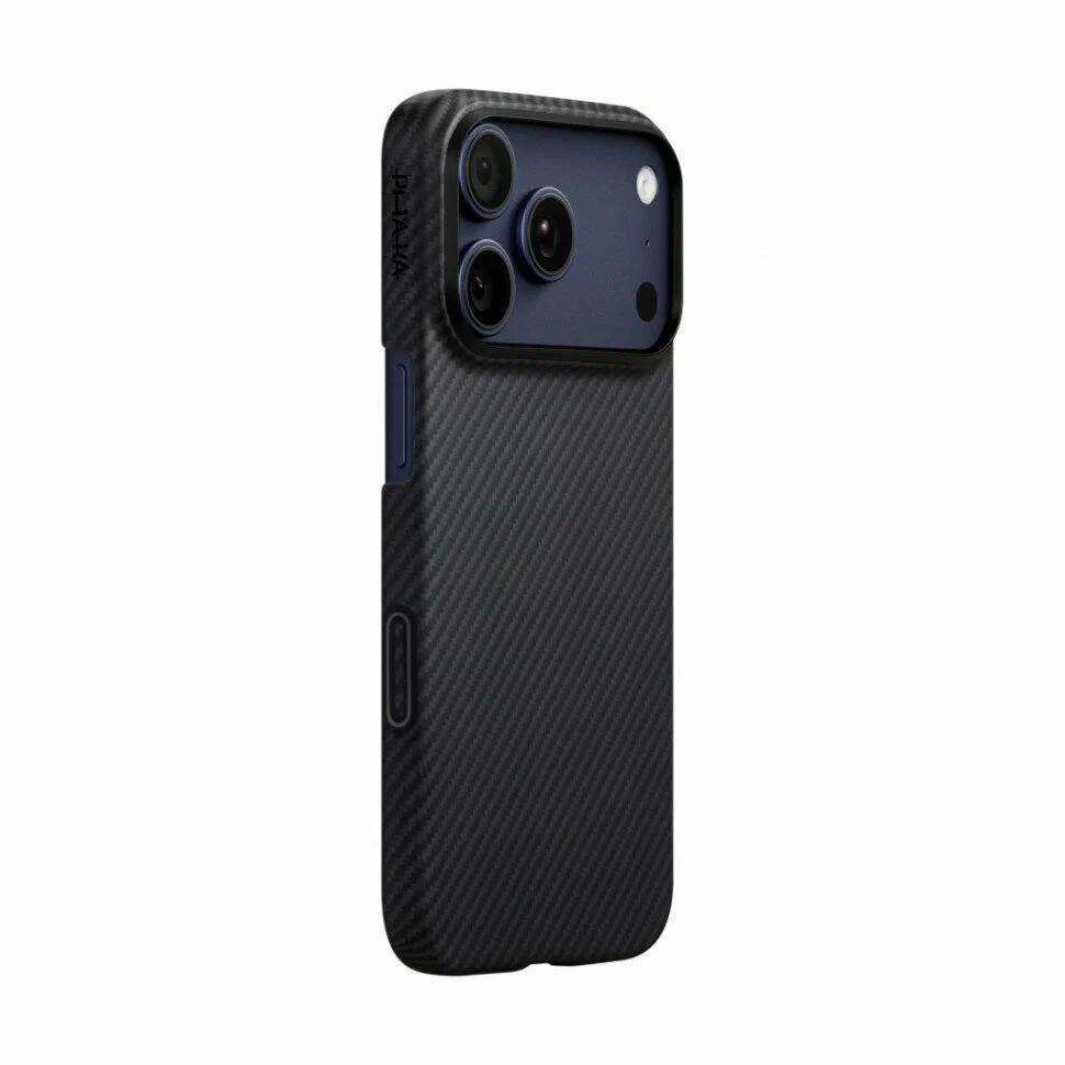 картинка Чехол PITAKA Ultra-Slim Case для iPhone 17 Pro Max 6.9'', Black/ Grey Twill 600D от магазина КомпьютерЦентр