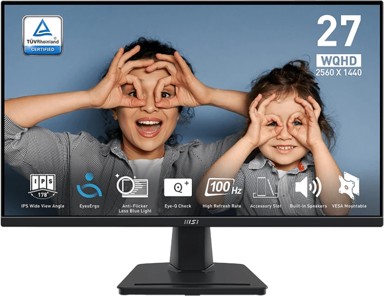 картинка Монитор 27'' MSI PRO MP275Q от магазина КомпьютерЦентр