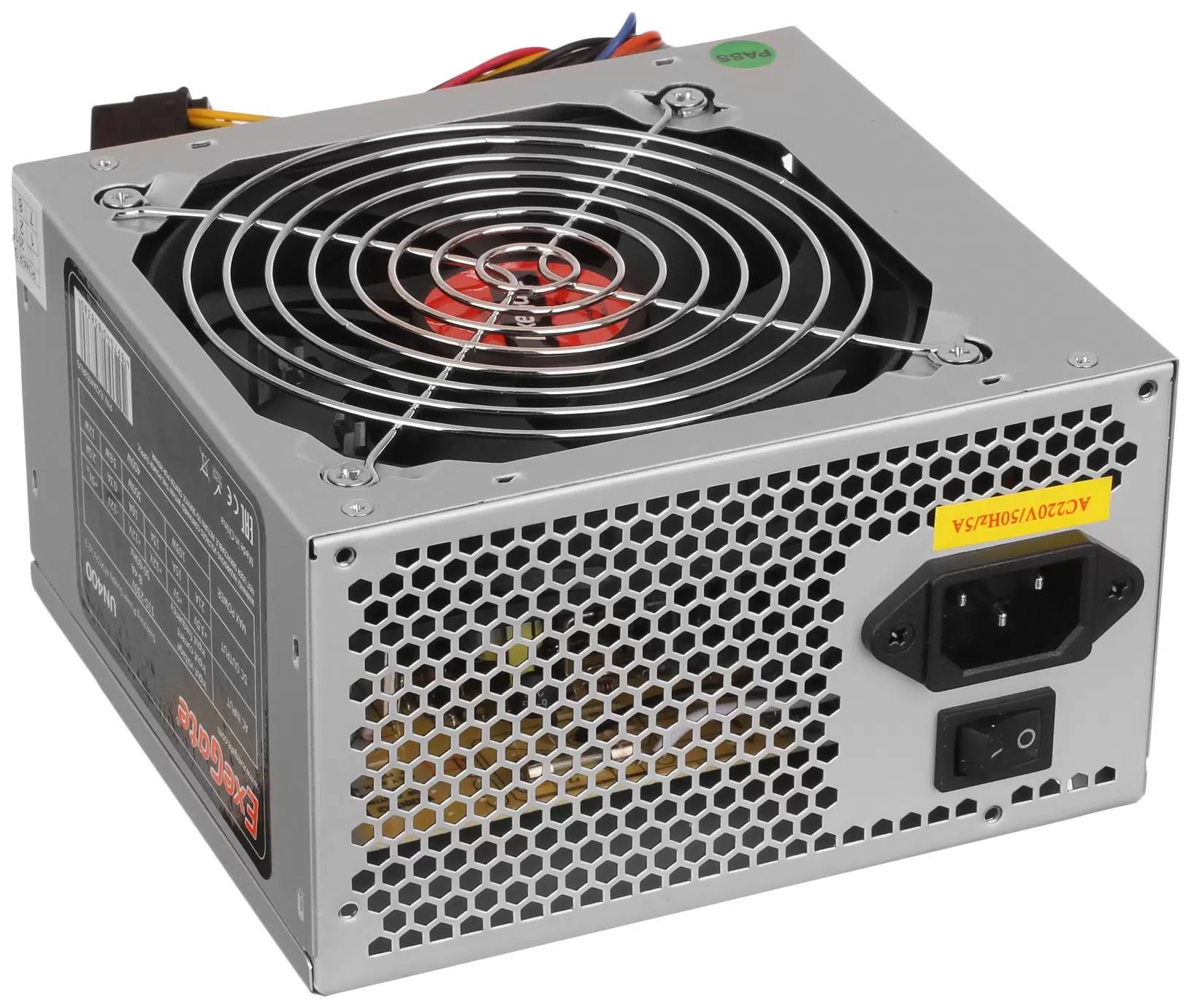 картинка Блок питания 450W ExeGate Special UNS450, ATX, 12cm fan, 24p+4p, 6/ 8p PCI-E, 3*SATA, 2*IDE, FDD (ES261568RUS) от магазина КомпьютерЦентр
