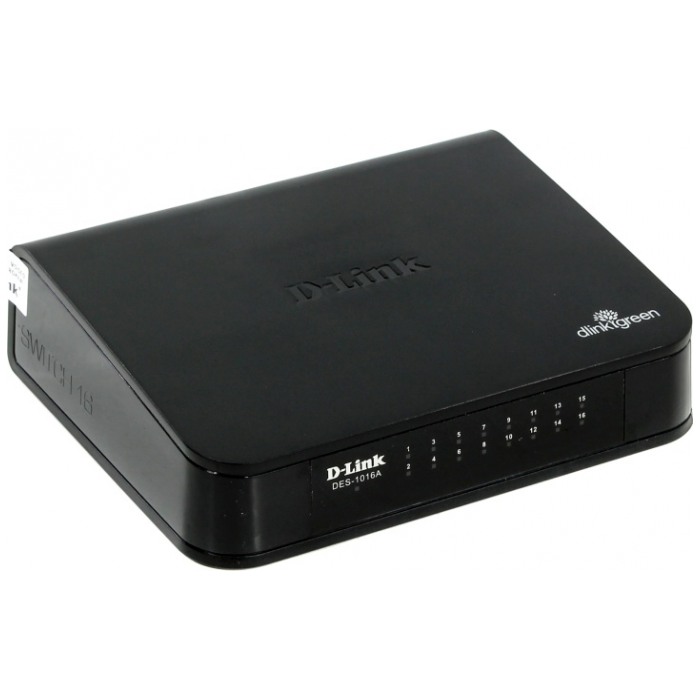 картинка Свитч D-Link 16-port DES-1016A/ E1B (DES-1016A/E1B) от магазина КомпьютерЦентр