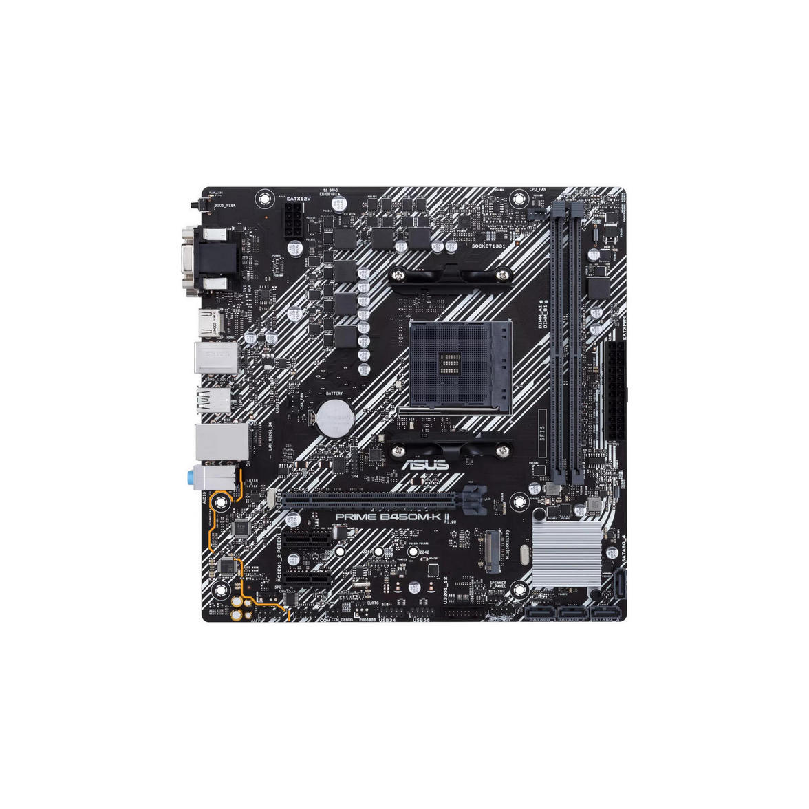 картинка Материнская плата Asus PRIME B450M-K II от магазина КомпьютерЦентр