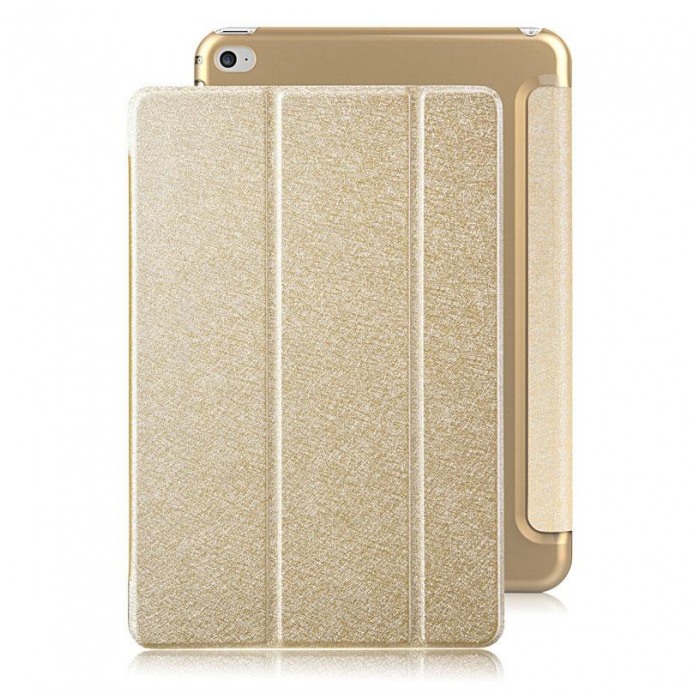 картинка Чехол Apple Smart Case Leather Gold for iPad mini 4 от магазина КомпьютерЦентр