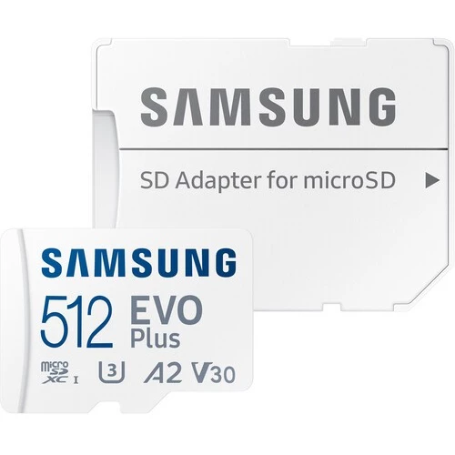 картинка Карта памяти 512Gb microSDXC Samsung EVO PLUS + SD adapter (MB-MC512SA/ EU) от магазина КомпьютерЦентр
