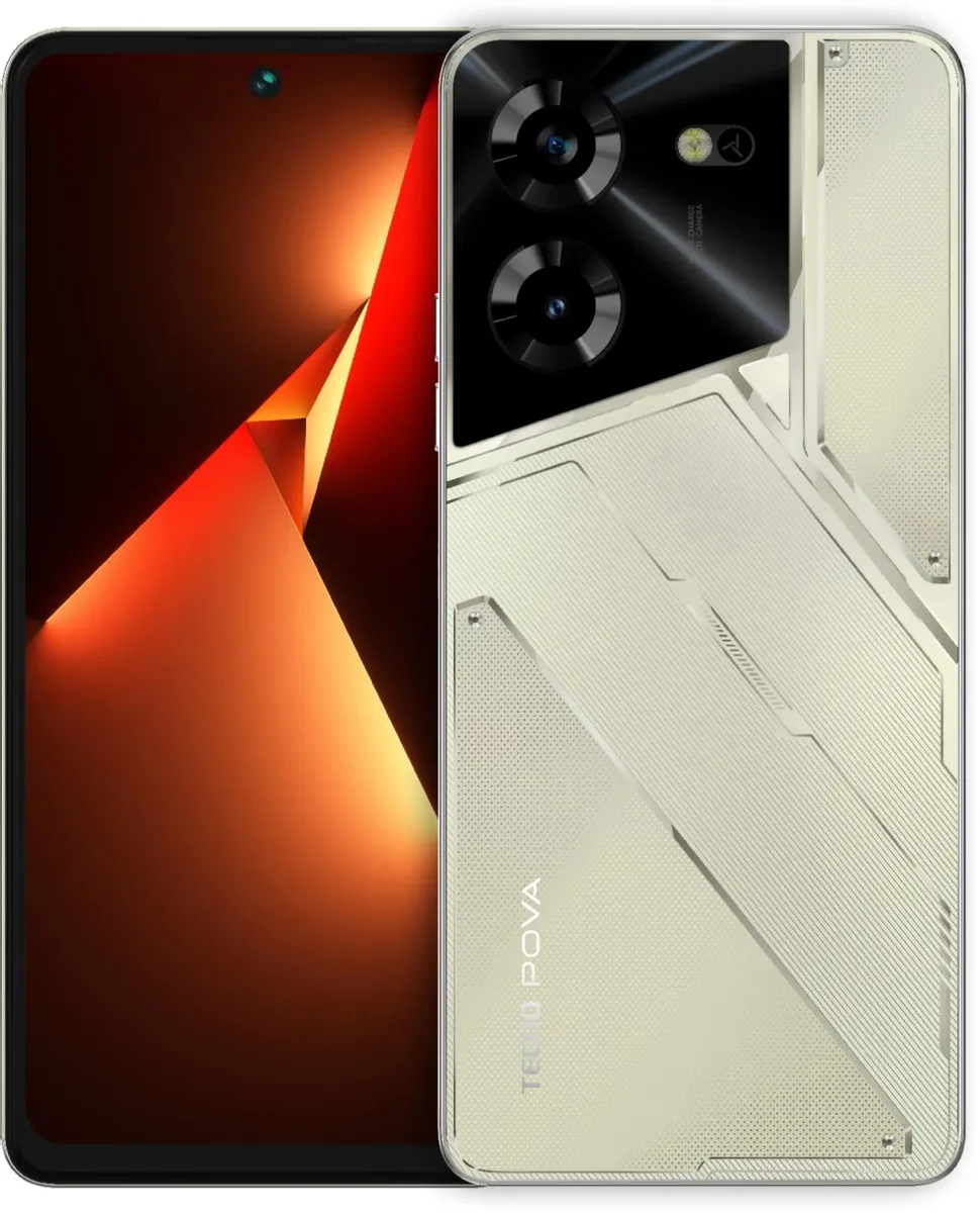 картинка Смартфон Tecno Pova 5 Gold 6.8'' 8Gb / 256Gb от магазина КомпьютерЦентр