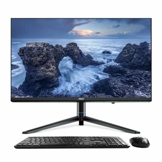 картинка Моноблок AOC Noble E99 23.8'' 16Gb / 512Gb SSD / KB&Mouse / Black (SJ-X68) от магазина КомпьютерЦентр