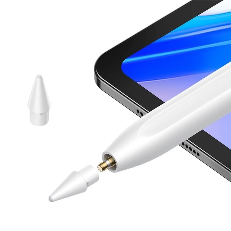 картинка Стилус Baseus Smooth Writing 2 Series Stylus with LED Indicators (Active version) - White от магазина КомпьютерЦентр