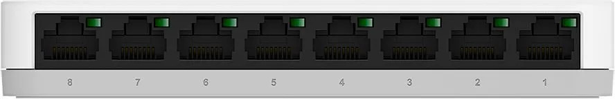 картинка Switch 8-port D-Link DGS-1008A/ F1A 10/ 100/ 1000BaseTX неуправляемый от магазина КомпьютерЦентр