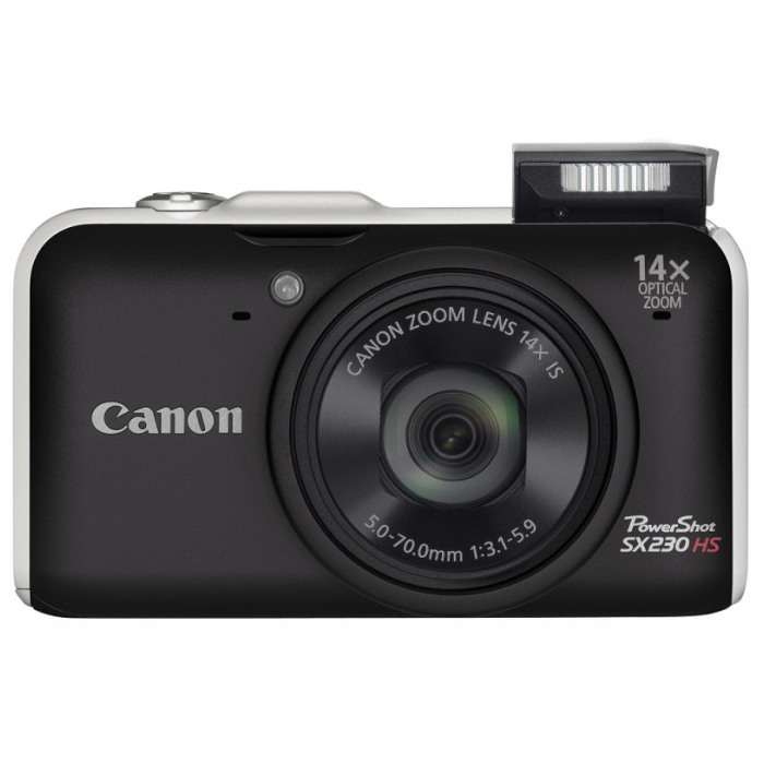 картинка Фотокамера Canon PowerShot SX230 HS Black (5043B015) от магазина КомпьютерЦентр