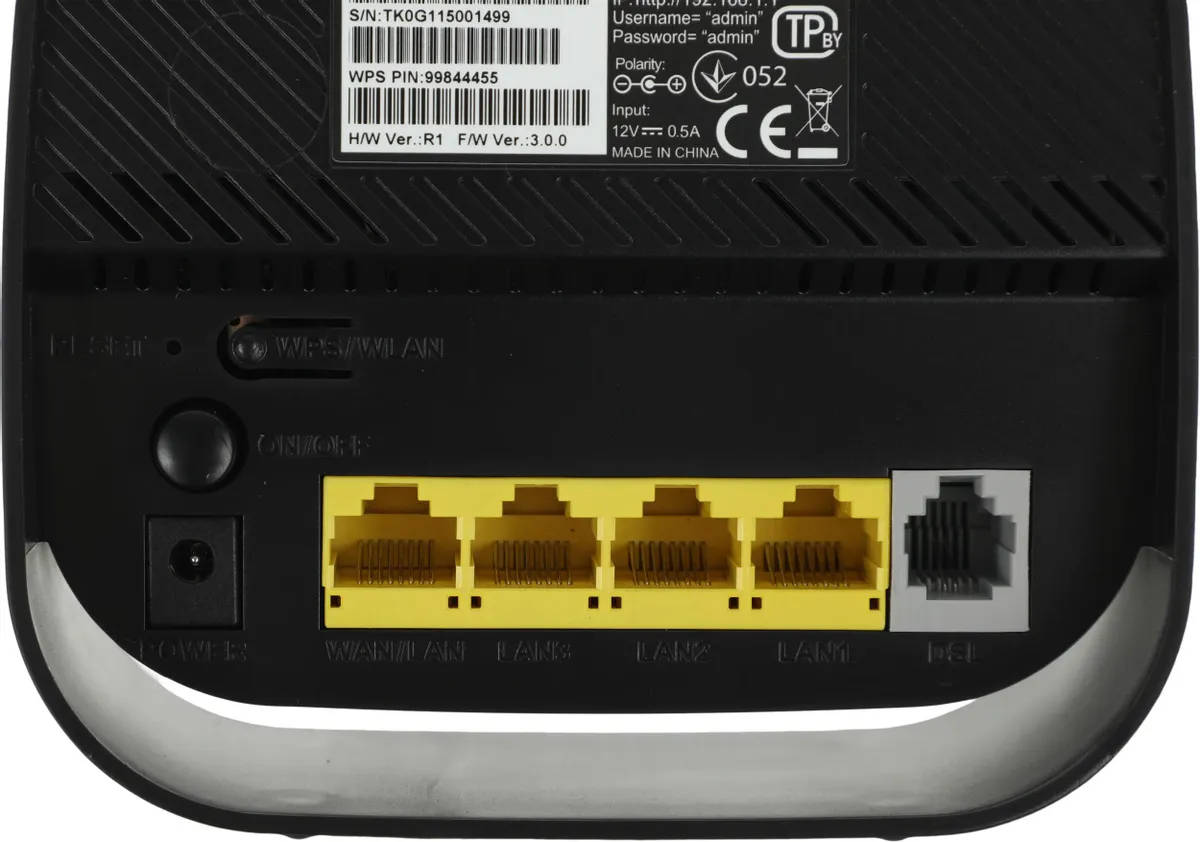 картинка Модем-роутер D-Link DSL-2640U/ R1A N150 ADSL2+/ VDSL2 черный от магазина КомпьютерЦентр