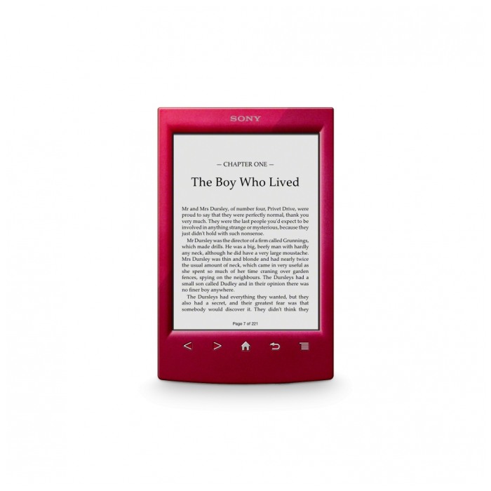 картинка Электронная книга Sony PRS-T2/R Red (PRS-T2/RC) от магазина КомпьютерЦентр