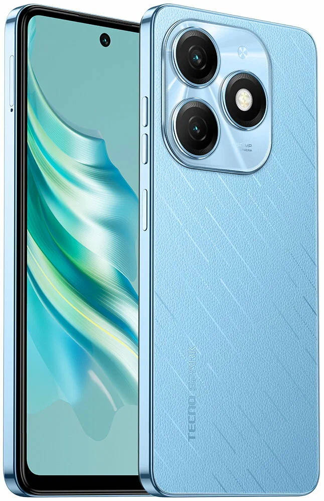 картинка Смартфон Tecno Spark 20 Blue 6.56'' 8Gb / 128Gb от магазина КомпьютерЦентр