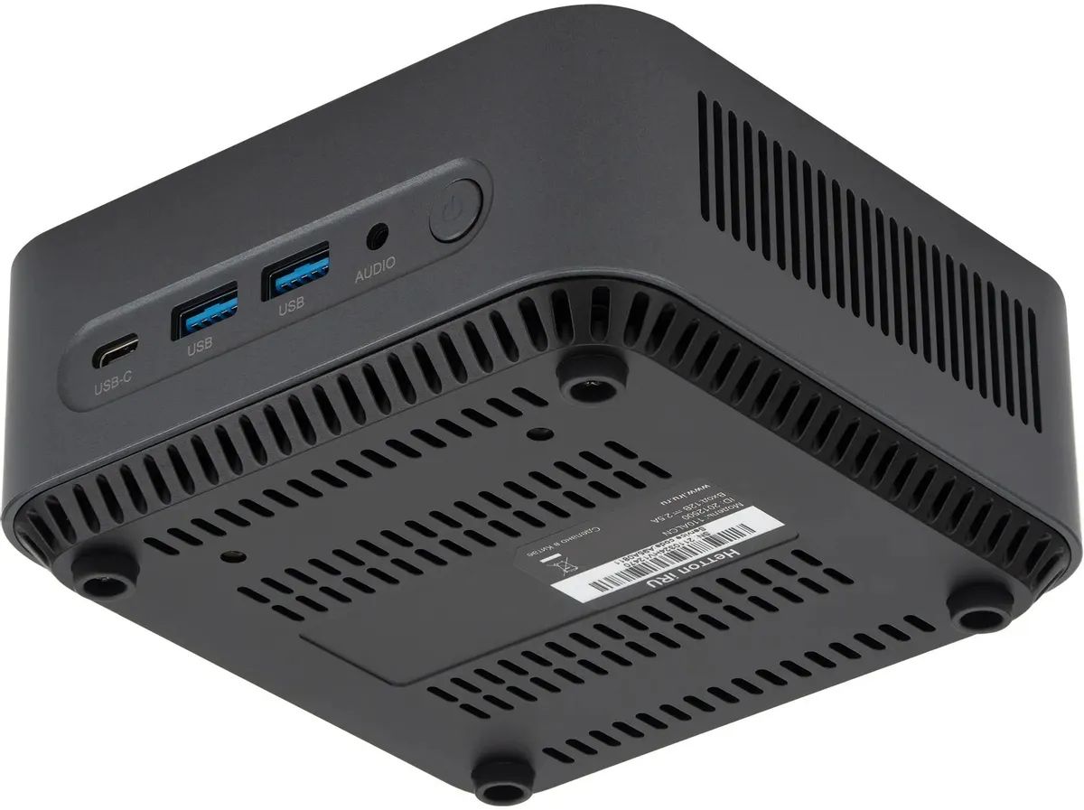 картинка Неттоп IRU 110ALCN N100 (0.8) 8Gb SSD256Gb UHDG Windows 11 Professional GbitEth WiFi BT черный (2012495) от магазина КомпьютерЦентр