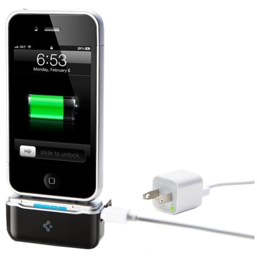 картинка Аккумулятор внешний SGP Portable Mobile Battery Pack Kuel F16S Series Soul Black for iPhone/ iPod (SGP08495) от магазина КомпьютерЦентр
