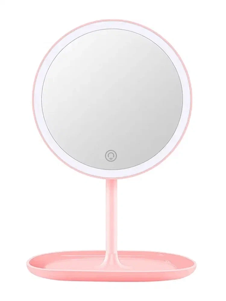 картинка Зеркало для макияжа Xiaomi Jordan Judy LED NV543 Pink от магазина КомпьютерЦентр
