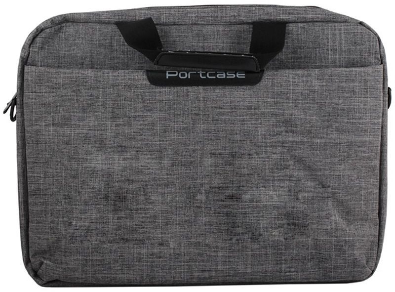 картинка Сумка для ноутбука PORTcase KCB-161 Gray 15.6'' от магазина КомпьютерЦентр