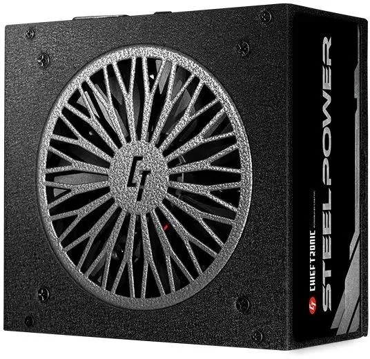 картинка Блок питания Chieftec SteelPower BDK-750FC, 750Вт, 80 PLUS Bronze, 120мм, модульный, черный от магазина КомпьютерЦентр