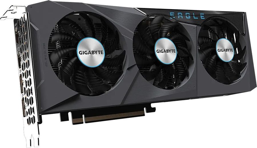 картинка Видеокарта 8Gb GDDR6 AMD Radeon RX6600 Gigabyte (GV-R66EAGLE-8GD) от магазина КомпьютерЦентр