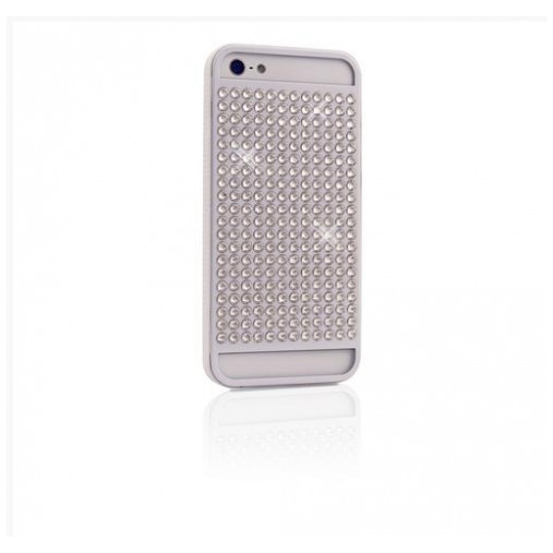 картинка Чехол White Diamonds Materialized Metal The Rock White for iPhone 5 (1210MMRCK47) от магазина КомпьютерЦентр