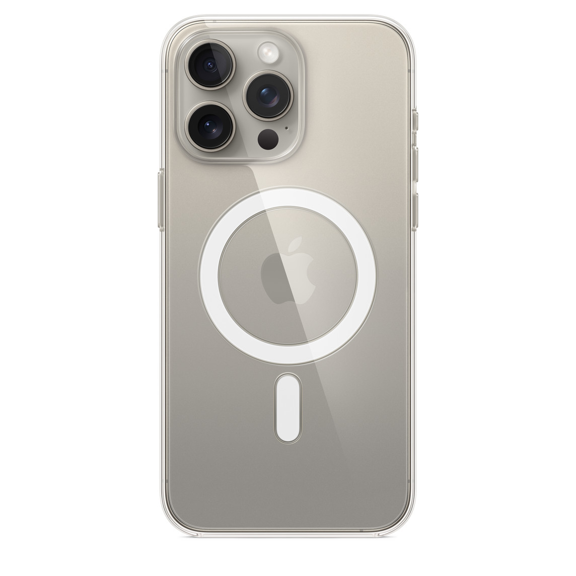 картинка Чехол Fashion Case for iPhone 15 Pro MagSafe Crystal White от магазина КомпьютерЦентр