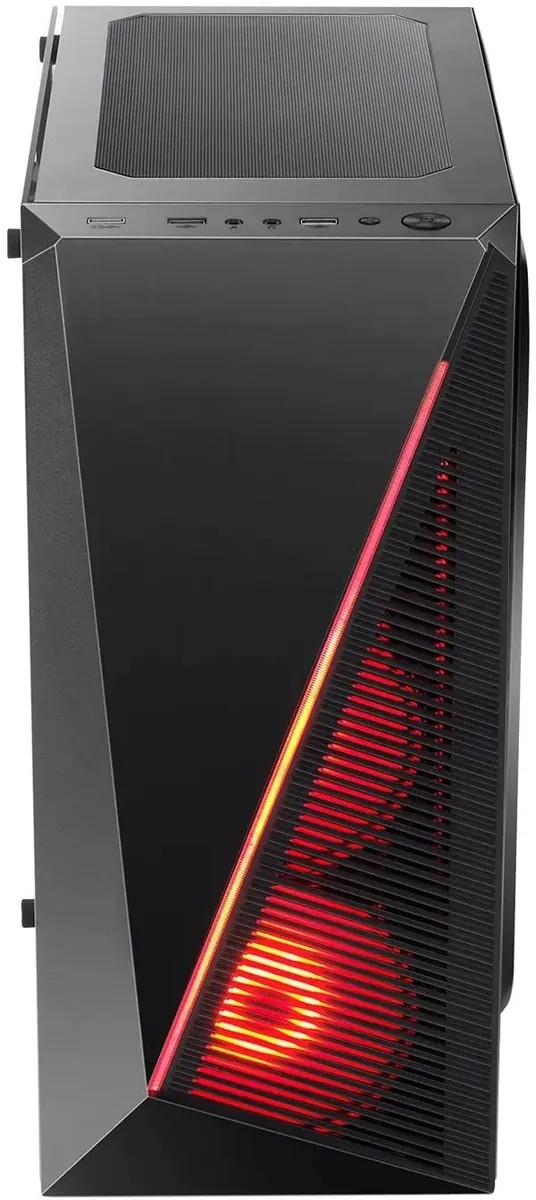 картинка Корпус Bloody BD-CC102F черный без БП mATX (BD-CC102F-BK) от магазина КомпьютерЦентр