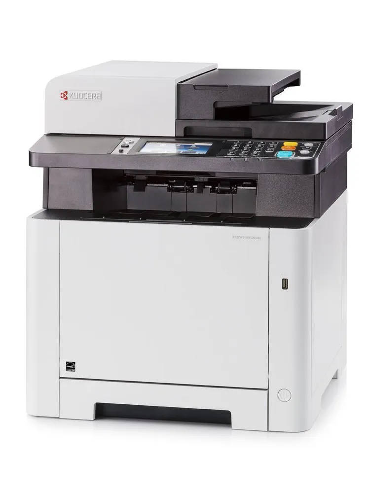 картинка МФУ лазерный Kyocera M5526cdn цветной (1102R83NL1) от магазина КомпьютерЦентр