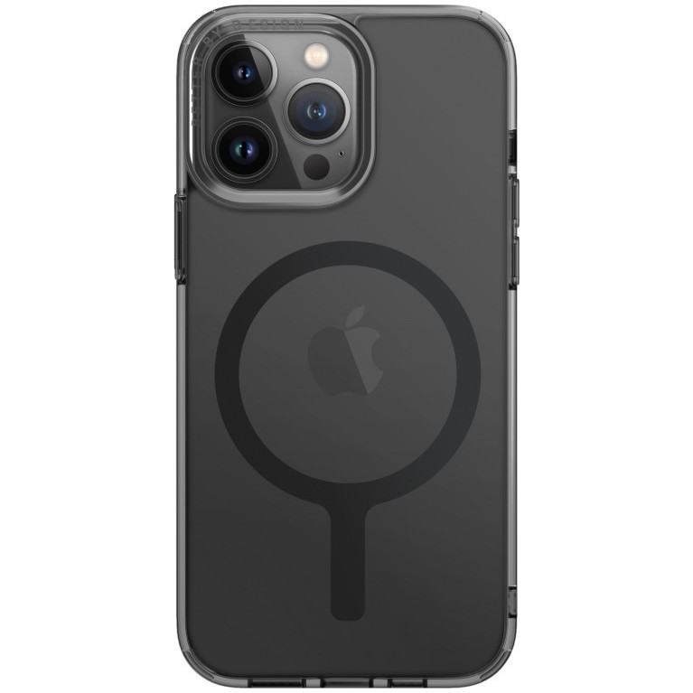 картинка Чехол Uniq HYBRID LIFEPRO XTREME MAGCLICK CHARGING (MagSafe) для iPhone 15 Pro 6.1'', морозный дым (Frost Smoke) IP6.1P(2023)-LXAFMSMK от магазина КомпьютерЦентр
