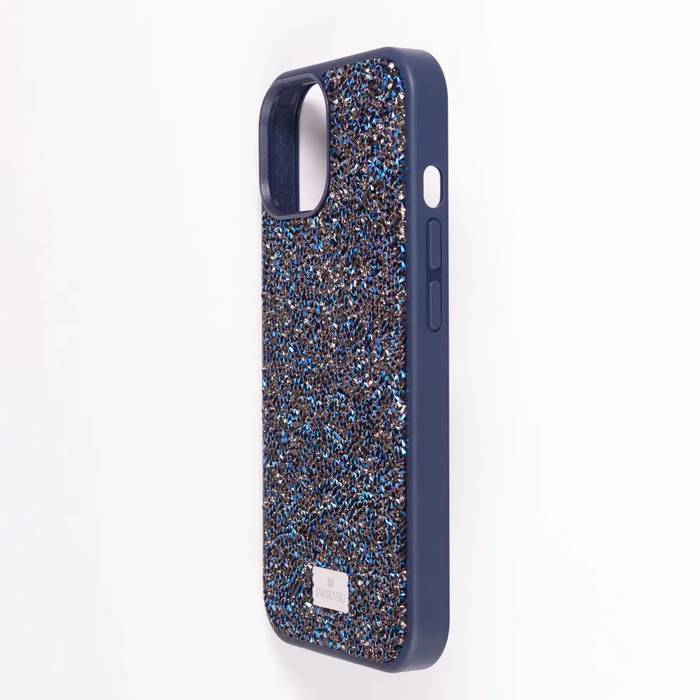 картинка Чехол Swarovski для iphone 15 Синий от магазина КомпьютерЦентр