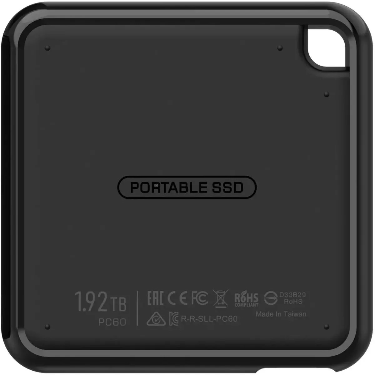 картинка SSD внешний 512Gb 1.8'' SiliconePower PC60 USB3.2 Type-C Black (SP512GBPSDPC60CK) от магазина КомпьютерЦентр